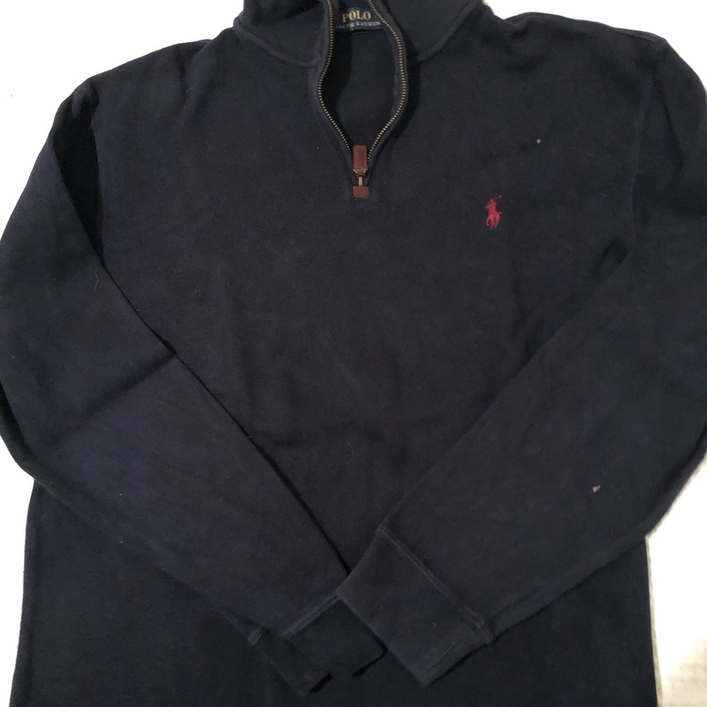Polo Ralph Lauren Navy Blue Quarter Zip